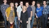 Lesley Gore at Million Dollar Quartet – Corey Kaiser – Elizabeth Stanley – Larry Lelli – Robert Britton Lyons – Lesley Gore – Hunter Foster – Lance Guest – Levi Kreis – Eddie Clendening 