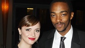 Making a fashionable entrance at the 2010 Artios Casting Awards are Time Stands Still star Christina Ricci and Anthony Mackie, who was featured in Jim Carnahan’s award-winning cast of A Behanding in Spokane.
