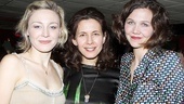 Three Sisters opens – Juliet Rylance – Jessica Hecht – Maggie Gyllenhaal 