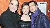 Compulsion's cadre of amazing actors: Mandy Patinkin, Hannah Cabell and Matte Osian. 