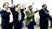 Sister Act Meet and Greet – John Treacy Egan – Caesar Samayoa – Demond Green – Kingsley Leggs