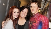 Rosie O’Donnell Visits Spider-Man, Turn off the Dark – Jennifer Damiano – Rosie O’Donnell – Reeve Carney