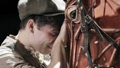 Seth Numrich as Albert in War Horse. 