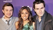 Syfy Stars at <i>Spider-Man, Turn off the Dark</i> - Sam Huntington – Meaghan Rath – Sam Witwer