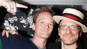 Neil Patrick Harris shows our camera whose really in charge here: director Lonny Price. 