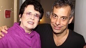 Billie Jean King at The Normal Heart – Billie Jean King – Joe Mantello