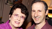 Billie Jean King at The Normal Heart – Billie Jean King – Richard Topol