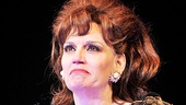 Baby It’s You! leading lady Beth Leavel shows her emotions during the show’s opening night curtain call.