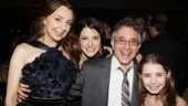 Chip Zien is feeling fine with Donna Murphy, Nicole Parker and Rachel Resheff by his side. 


