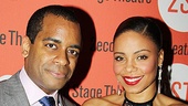 Daniel Breaker and Sanaa Lathan flirt up a storm on the Vera Stark stage, then cozy up for our camera on the red carpet.  