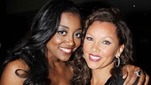 Nominee Patina Miller and host Vanessa Williams are pretty as a picture. 