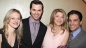 Marin Ireland, Andrew Rannells, Victoria Clark and Priscilla's Will Swenson enjoy the afternoon's festivities together. 