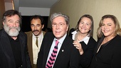 There's a whole lot of talent in this room thanks to Bengal Tiger's Robin Williams, Jerusalem's Mark Rylance, The Importance of Being Earnest's Brian Bedford, Mrs. Warren's Profession's Cherry Jones and High's Kathleen Turner. 