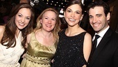 It’s a banner night for Anything Goes' Laura Osnes, director/choreographer Kathleen Marshall, Sutton Foster and Colin Donnell; their show took top honors for musical revival! 