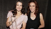 Rose Hemingway of How to Succeed received her Theatre World Award from past winner Andrea McArdle.