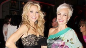 Christie Brinkley and co-star Amra-Faye Wright (who plays Velma Kelly) show off their fashionable outfits.