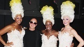 Paul Shaffer snaps a hair-raising shot with Priscilla’s Divas (Jacqueline B. Arnold, Anastacia McCleskey and Ashley Spencer), who kick off the musical with Shaffer’s hit song, “It’s Raining Men.” Be sure to watch them perform the number on this year's Tony Awards telecast!