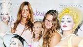 Zarkana opening night – Kelly Killoren Bensimon - Thadeus Ann Bensimon - Sea Louise Bensimon