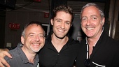 We’ll close with a snap of Matthew Morrison with Marc Shaiman and Scott Wittman, who helped give the Glee star his big Broadway break in Hairspray. Congrats on a great evening, Matt!