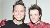 What's my age, again? Mark Hoppus of Blink 182 felt like an excited child while watching Spider-Man's Matthew James Thomas soar through the Foxwoods Theatre. 