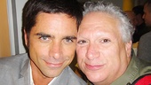 John Stamos and Harvey Fierstein give our camera their best smolder. 