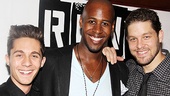 Opening night of <i>Rent</i> - Michael Wartella - Marcus Paul James and Ben Thompson