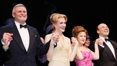 <i>Follies</i> opening night – Ron Raines – Jan Maxwell – Bernadette Peters – Danny Burstein 
