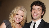 They may be rising TV stars, but Megan Hilty and Michael Urie will never forget their stage roots. 