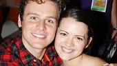 The Submission’s Jonathan Groff cozies up to How to Succeed sweetheart Rose Hemingway.