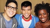 Godspell meet - George Salazar - Telly Leung - Uzo Aduba