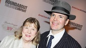 Broadway buds Marylouise Burke and Jefferson Mays, who will soon be back on stage in Blood and Gifts at Lincoln Center, pal around on this opening night. 