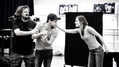 <i>Bonnie & Clyde</i> Rehearsal -  Tad Wilson – Jeremy Jordan – Laura Osnes