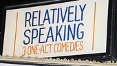 <i>Relatively Speaking</i> Opening Night -  marquee