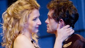 Nina Arianda as Vanda and Hugh Dancy as Thomas in Venus in Fur.