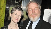 Actress Annette O’Toole must be relieved to see husband Michael McKean’s eyesight restored after a gory turn as Gloucester in King Lear. 