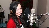 Not only is Anna Maria Perez de Tagle making her Broadway debut in Godspell, but she gets to sing the show’s classic tune “Day By Day” for the cast recording.