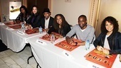 <i>Stick Fly</i> Poster Signing – Condola Rashad – Rosie Benton – Ruben Santiago-Hudson – Tracie Thoms – Dule Hill – Alicia Keys 