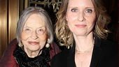 Cynthia Nixon brought her mom along as her opening night date. 