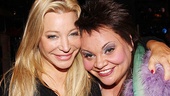 Taylor Dayne gets close with Priscilla cast member Keala Settle.