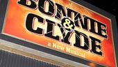 <i>Bonnie & Clyde</i> opening night – marquee
