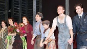 <i>Bonnie & Clyde</i> opening night – Laura Osnes – Jeremy Jordan – Talon Ackerman – Claybourne Elder – Louis Hobson