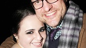 <i>Bonnie & Clyde</i> opening night – Nikki Blonsky – Christopher Seiber 
