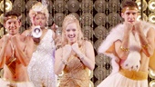 Patti Murin as Lysistrata and cast in Lysistrata Jones.