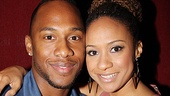 <i>Stick Fly</i> Opening Night – Tracie Thoms and boyfriend