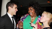 Triple threat trio! Josh Segarra, Liz Mikel and Patti Murin share a few laughs on their big Broadway night. 