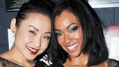Li Jun Li and Sonequa Martin-Green show off their winning smiles after the show.