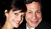 Carla Gugino comes in close for a photo with director Gordon Edelstein.
