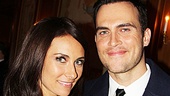 Speaking of “gorgeous," check out this photo of Laura Benanti and Cheyenne Jackson.