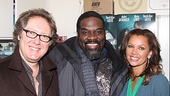 Porgy and Bess bad guy Phillip Boykin makes nice with the evening’s celebrity guests James Spader and Vanessa Williams. Be sure to catch Porgy and Bess at the Rodgers Theatre! 