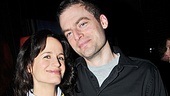 Icing on the cake for Elizabeth Reaser is a welcome back to the New York stage from best bud and Other Desert Cities star Justin Kirk. Congrats! 